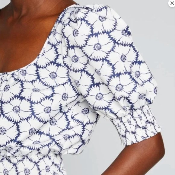 Cinq a sept Elliot cropped floral top size XS - Picture 3 of 7